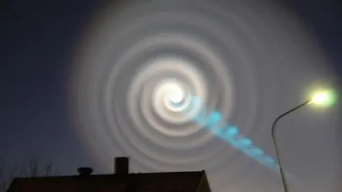 O spirală ciudată a apărut pe cerul Norvegiei - VEZI FOTO ŞI VIDEO