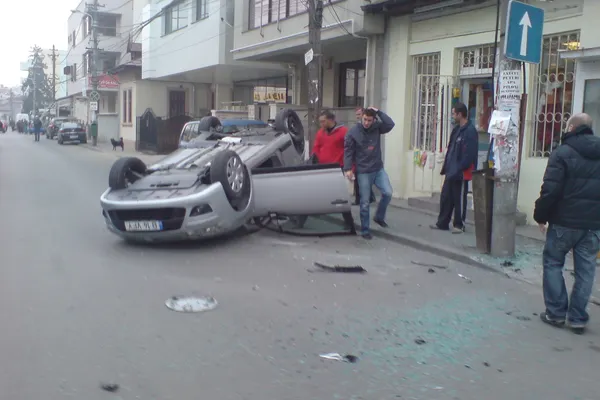 Accident pe Calea Floreasca din Bucureşti