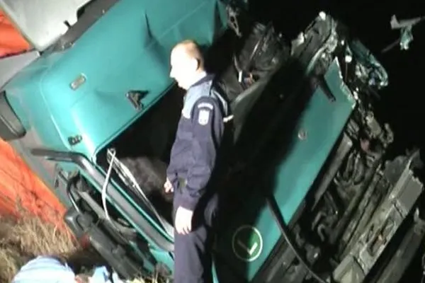 Grav accident pe DN1, în apropiere de Sibiu
