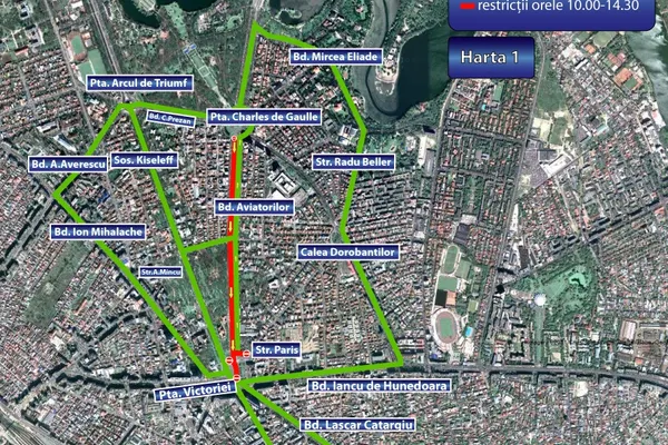 Capitala, paralizată de proteste. Ce artere trebuie să evitați în intervalul 8.30-16.30