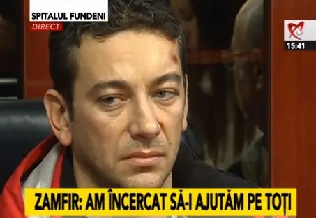 ACCIDENT AVIATIC. Medicul Radu Zamfir: Datorită lui Adrian Iovan suntem în viaţă