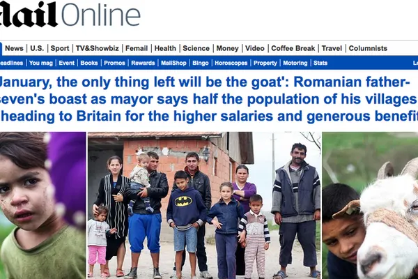 Membru al Guvernului, dezvăluiri despre Daily Mail: A publicat articole "neadevărate" despre români