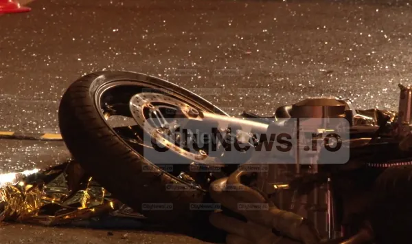 Accident cumplit de motocicletă la Cluj-Napoca