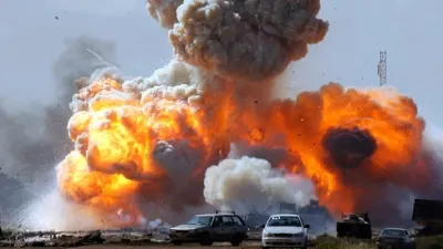 EXPLOZIE de proporţii lângă Odesa, în Ucraina