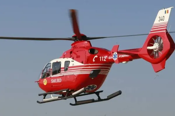 ACCIDENT GRAV în Prahova. Un copil de 3 ani, adus în Capitală cu un elicopter SMURD