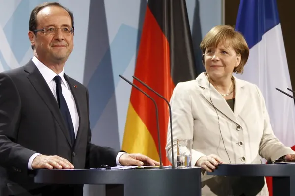 Parisul şi Berlinul îi îndeamnă pe Putin şi Poroşenko să coopereze pentru respectarea armistiţiului