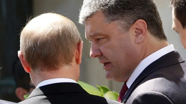 VLADIMIR PUTIN, întâlnire ISTORICĂ cu preşedintele UCRAINEI, Petro Poroşenko