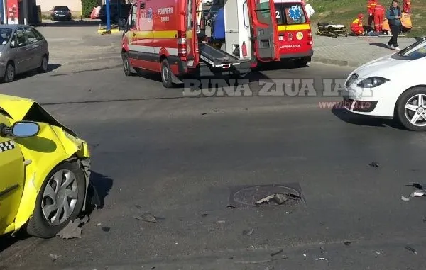 ACCIDENT cu două VICTIME, provocat de un taximetrist BEAT