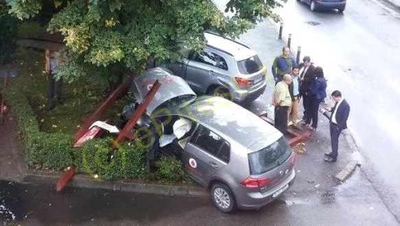 Liderul PC Argeș a provocat un accident rutier