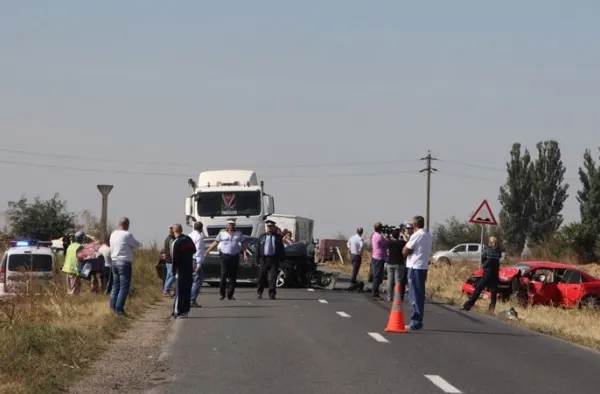ACCIDENT GROAZNIC pe DN 23, lângă Muchea