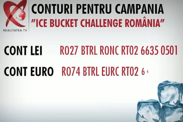 Nume importante din diferite domenii au răspuns provocării de gheață de la REALITATEA TV