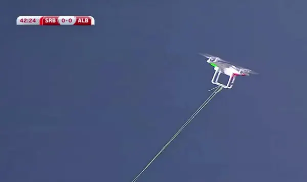 Platini despre Serbia-Albania: Imaginaţi-vă că sub dronă ar fi fost o bombă