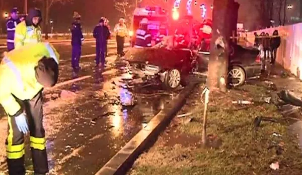 ACCIDENT mortal la Casa Presei în București