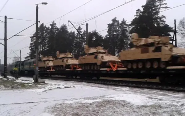 ALERTĂ. Începe RĂZBOIUL? Tancurile americane sunt tot mai aproape de Rusia
