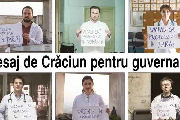 Ce le transmit medicii tineri guvernanților de Crăciun
