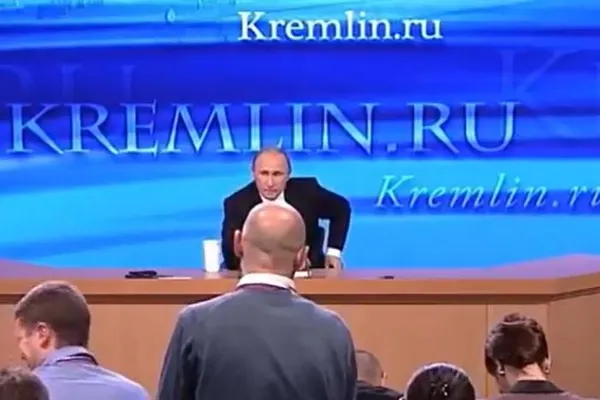 Gafă ŞOCANTĂ a preşedintelui Rusiei, Vladimir Putin