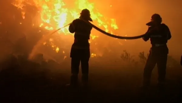 INCENDIU la un restaurant, în Berceni