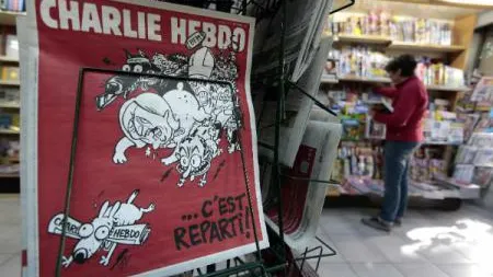 Caricatură ŞOCANTĂ în revista Charlie Hebdo despre cutremurul din Italia