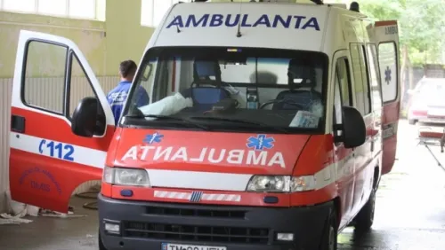 Accident rutier in Copou. Un taximetrist a ajuns la spital