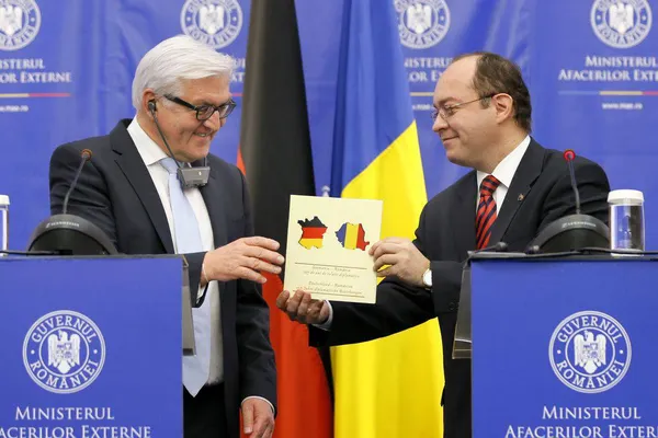Ministrul de Externe Bogdan Aurescu, explicaţii după gafa de la bilaterala cu omologul german