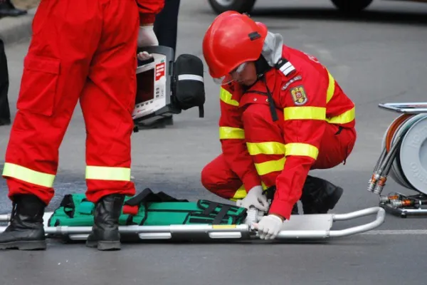 Accident cumplit în centrul Braşovului
