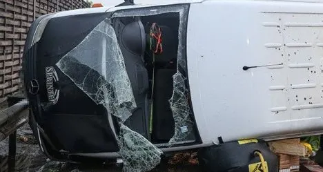 Accident mortal, provocat de un român, pe o autostradă din Austria. Se certa cu prietenul său şi...