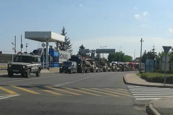 Vehicule misterioase la graniţa Ungariei cu Ucraina