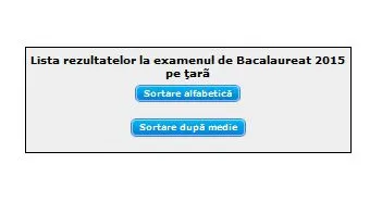 REZULTATE BACALAUREAT 2015. Cum cauţi direct nota pe Edu.ro. Trebuie să tastezi numele tău