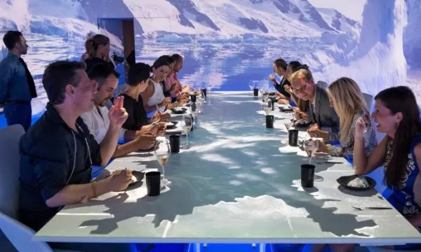 Cel mai scump restaurant din lume: decorul se schimbă în funcţie de mâncare şi e interactiv