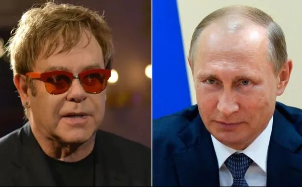 Președintele Vladimir Putin l-a sunat pe Elton John. De data asta, nu a fost o  farsă