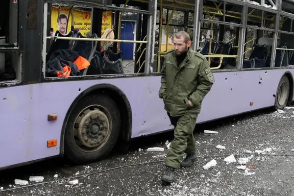 Explozie puternică în Ucraina, la Donețk