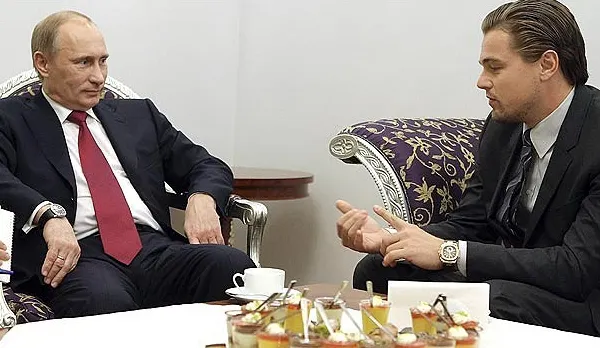 INCREDIBIL! Ce legătură există între Leonardo Di Caprio şi Vladimir Putin