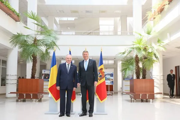 Protestele din Chişinău. Iohannis, convorbire telefonică cu preşedintele Republicii Moldova