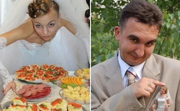 Cele mai penibile fotografii de nuntă din Rusia! Cum au putut să pună aşa ceva în albumul de nuntă?