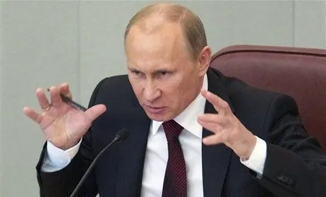 Vladimir Putin a stârnit hohote de râs.Fotografia ce o vrea ştearsă de pe net. Ruşii n-au publicat-o