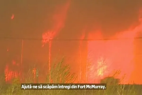 Stare de urgenţă într-o provincie din Canada. Imagini apocaliptice: "Ce-a fost mai rău n-a venit"