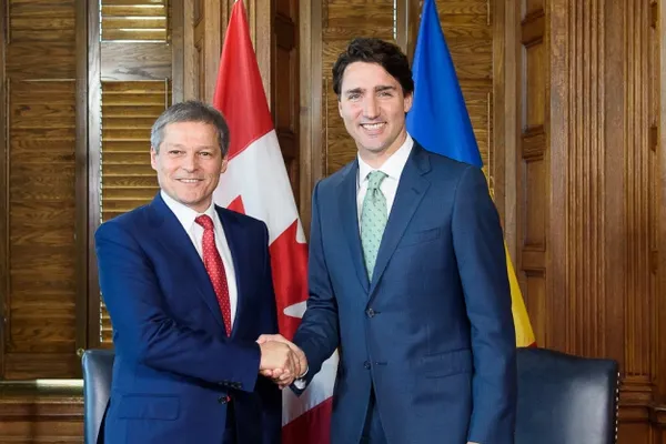 Dacian Cioloș în Canada: Să arătam dorința de soluționare a liberalizării vizelor pentru români