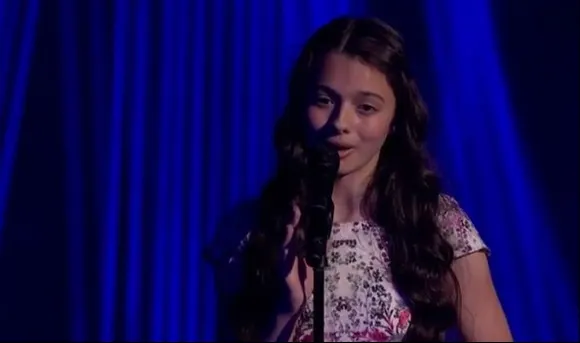 Laura Bretan a făcut din nou spectacol la ”America's Got Talent”. Sala a aplaudat-o în picioare