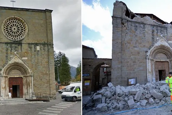 Aproape 300 de clădiri istorice au fost distruse de cutremurul din Italia