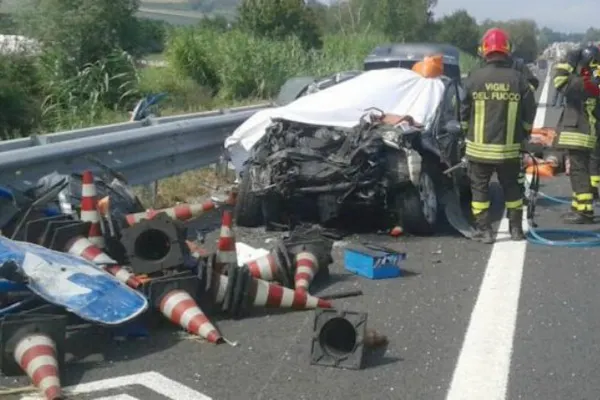 Accident cu imagini înfiorătoare pe o autostradă din Italia