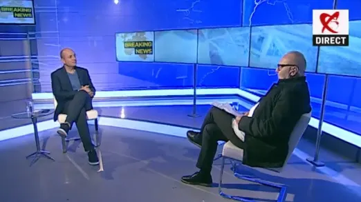 Cozmin Gușă și Octavian Hoandră, surprinși la Cluj de un telespectator Realitatea TV