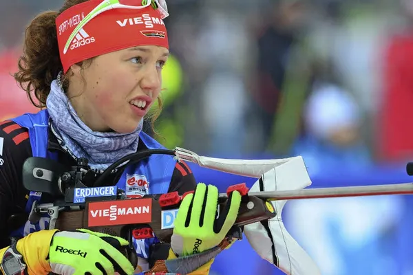 Laura Dahlmeier a câștigat proba individuală feminină de la Antholz-Anterselva la biatlon