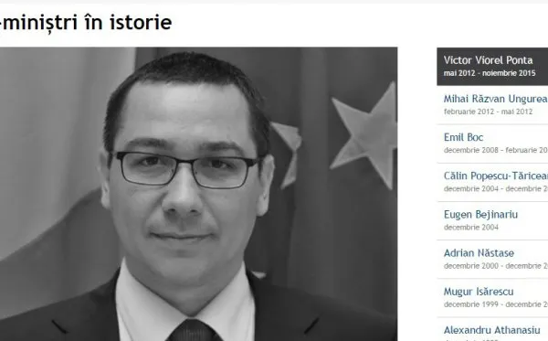Ce s-a schimbat pe site-ul Guvernului, după o știre semnalată de Realitatea.net și Realitatea Tv
