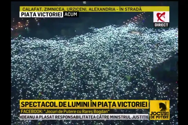 Număr RECORD de români în stradă: 600.000 de oameni au cerut DEMISIA Guvernului