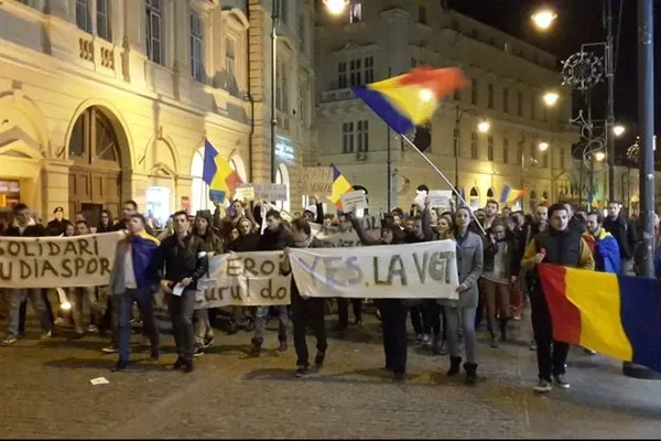 Protestele au continuat marți seară în marile orașe