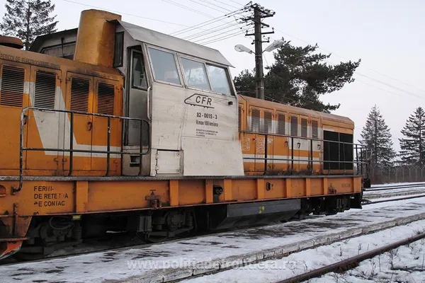 Circulaţia trenurilor între România şi Ucraina, blocată temporar