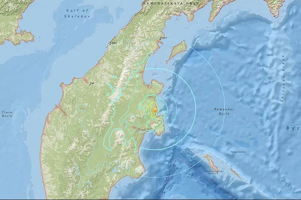 Cutremur de 6,6 pe Richter lângă Rusia. A fost emisă alertă de tsunami