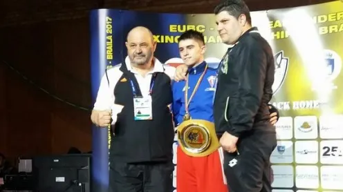 Robert Jitaru, medaliat cu aur la Europenele Under-22 de la Brăila