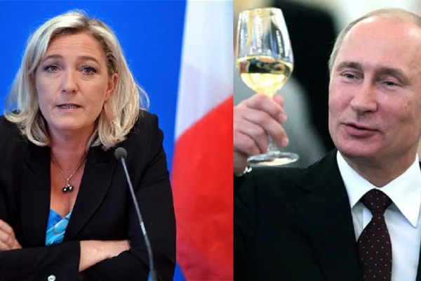 Vladimir Putin, întâlnire neașteptată la Moscova cu Marine le Pen