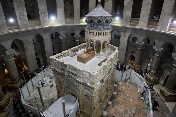 Mormântul lui Iisus a fost restaurat! Monumentul vechi de peste 2000 de ani este deschis vizitelor